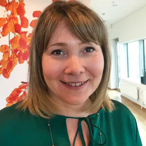 Porträtt av Annika Hurtig